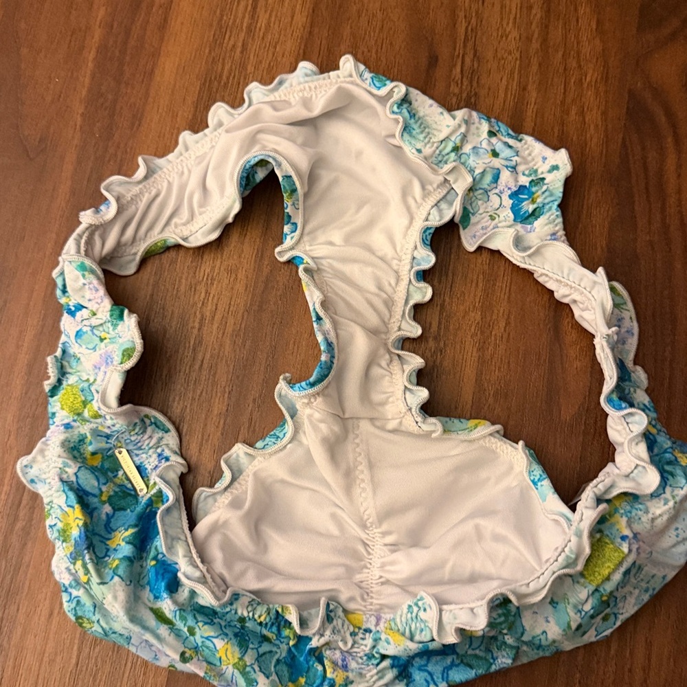 Victoria’s Secret Floral Ruffle Bikini Bottom - Picture 5 of 5